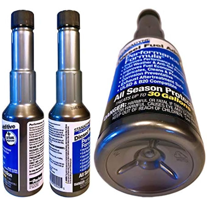 Stanadyne PERFORMANCE FORMULA BUNDLE WITH INJECTOR CLEANER DIESEL FUEL ADDITIVE, 8 OUNCE, 4 PACK - Image 2